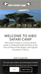 Mobile Screenshot of kibosafaricamp.com